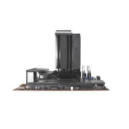 Thermaltake ASTRIA 400 Refroidisseur d'air ARGB Sync Noir 12 cm 1800 tr/min 230W TDP 160mm Hauteur