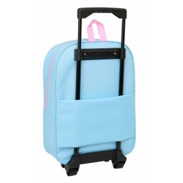 Cartable à roulettes Frozen Bleu Rose 32 x 42 x 14 cm