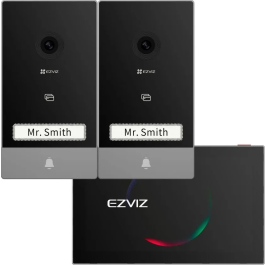 EZVIZ EP7 Visiophone 2 Entrées Kit - 2 Platines de Rue avec Écran Intérieur Precio: 462.792. SKU: B1A2QPS85X