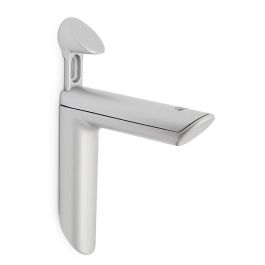 MAFOS Support Étagère Bois et Cristal Réglable 0-30mm Gris Mafos Set de 2