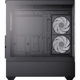 Aerocool Boîtier PC gamer P500D A-RGB, Moyen Tour ATX avec vitres trempées, USB 3.0 Type-C, 3 ventilateurs A-RGB inclus - Noir