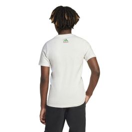 T shirt à manches courtes Enfant Adidas Pizza Blanc L