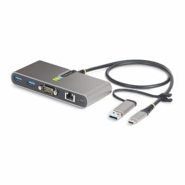 Câble USB Startech 5G2A1SGBB-USB-C-HUB Gris