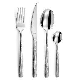 Couverts Amefa Caligraphy Acier Métal 24 Pièces