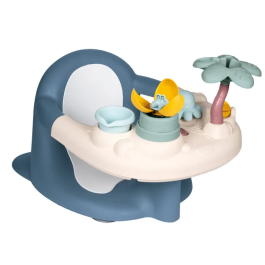 Smoby - Siege de bain bébé Little Smoby 2 en 1 avec tablette d'activités réglable, 6 jeux et ventouses incluses, sécurité, fabrication française, dès 6 mois Precio: 69.048. SKU: B198VW2GDH