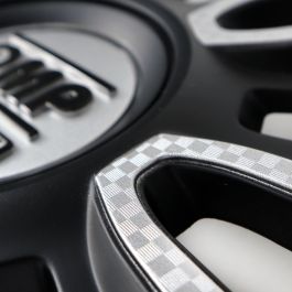 Omp Speed Magnum 13 Pouces Enjoliveurs 4 Pièces Noir-Argent-Carbone OMPS07011322