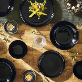 Bol pour Apéritifs Luminarc Pampille Noir Noir (24 Unités)