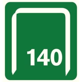 Rapid Grapas N° 140/06 mm pour isolation et bricolage - Caja polipropileno 5000 (40303088)