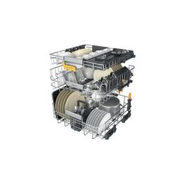 Lave-vaisselle Whirlpool Corporation W8IHP42LSC Noir 60 cm