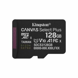 Carte Mémoire Micro SD avec Adaptateur Kingston SDCS3/128GBSP 128 GB