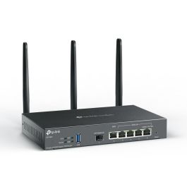 TP-Link Routeur Omada ER706W, Bi-bande WiFi 6 (2.4GHz/5GHz) jusqu'à 3000 Mbps, 4 ports Gigabit Ethernet, VPN, Noir