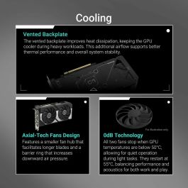 Carte Graphique Asus 90YV0MH0-M0NA00 geforce rtx 5060 ti 16 GB GDDR6 GDDR7