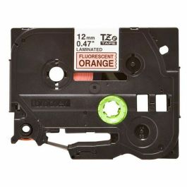 Ruban Laminé pour Etiqueteuses Brother TZEB31 Gris