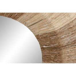 Miroir mural Home ESPRIT Marron Naturel Boho 87 X 8 X 87 CM