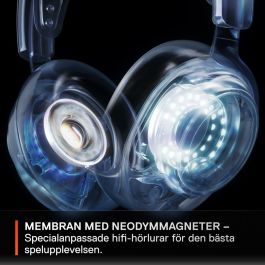 Casques avec Microphone SteelSeries Arctis Nova 7P Blanc