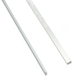 FBS Profil Embutir Nami 5X2 2,5M Plata Mate (Set de 10)