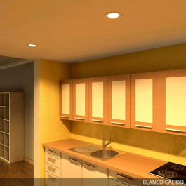 Downlight LED 12W 1030Lm 2700K 40.000H PCE-DL12W-WW