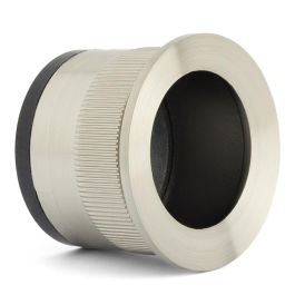 JANDEL Poignée Encastrable Zamak Modèle Dedal Nickel Satiné Noir Mat