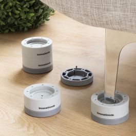 Jeu de Pieds Anti-vibrations Empilables Novib InnovaGoods 4 Unités