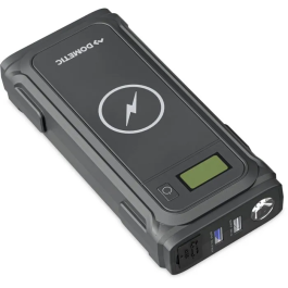 Dometic PJS 1000 - Booster de batterie portable 1000A pour démarrage véhicules - Avec chargeur sans fil, USB, lampe LED et écran digital (59.2 Wh)