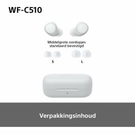 Oreillette Bluetooth Sony WF-C510 Blanc