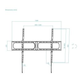 Support de TV TooQ LP37140T-B