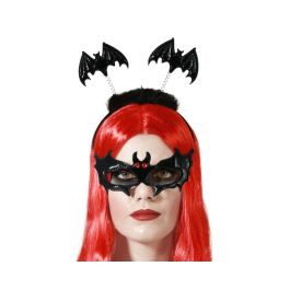 Set Accessoire Halloween Masque Noir et Antennes avec Forme de Chauves-souris pour Costume Femme Vampire ou Démon Nocturne Precio: 11.4999996. SKU: B1696ZDY69