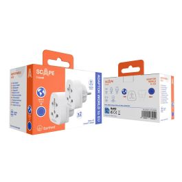Multiprise Scape Travel 830DE (2PCS) Plastique