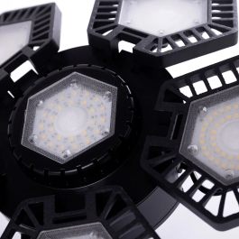 Campana LED E27 120W 12.000Lm 6000K Plegable 40.000H WR-CK6096-120W-CW