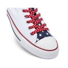 Chaussures de Sport pour Enfants Converse Stars Stripes Chuck Taylor Blanc