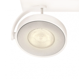 Philips Applique Murale LED ClockWork Blanche 4x4.5W 2000Lm Réglable PH-8718696154526