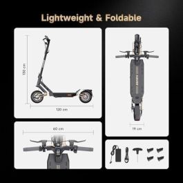 Trottinette Électrique Navee SNAVST3 Noir 25 km/h