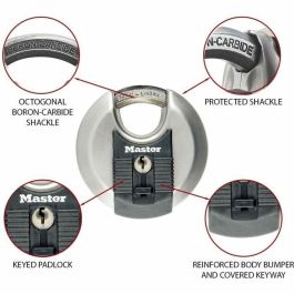 Master Lock Candado Bluetooth 4401EURLHEC Mango Largo