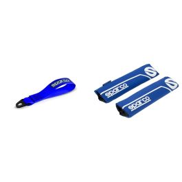 Plaquettes de frein Sparco 01638AZ Bleu 15 mm