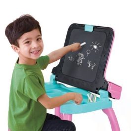 Vtech Bureau interactif et musical 6 en 1 - Rose - Français - VTE3417765849558