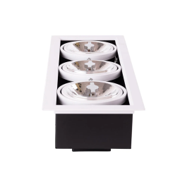 CREE Downlight Cardan LED 36W 3370Lm 2700K RA>90 40.000H [JW-CAR-LED-3x12W-WW]