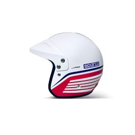 Sparco S003379MRBI4XL Casque J-Pro Ece06 Martini-R Blanc Taille XL