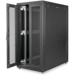 DIGITUS Serverschrank Unique 26HE 1340x600x1000mm schwarz (Speditionsversand)