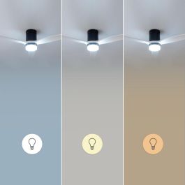 Ventilateur de Plafond avec Lumière Cecotec Aero 5600 Classic 20 W 40 W Blanc Noir