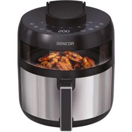 Sencor SFR 5010BK - Friteuse sans huile (Airfryer) 5 litres, 1500 W, 8 programmes, écran tactile LED, 60-200°C, Noir