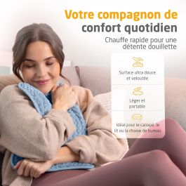 Medisana Coussin chauffant ultrasoft HP 515 - 100 W - 4 niveaux - Bleu