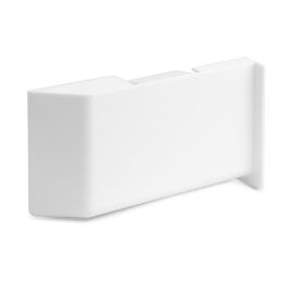 Indaux Scarpi-4 Couvercle Plastique Blanc / Anthracite Main Gauche Finition Blanche