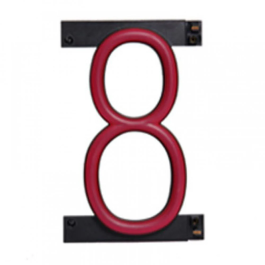 Numéro LED Néon L (90mm) H (161mm) P (38mm) Personnalisable pour enseignes