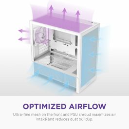 Boîtier ATX semi-tour NZXT NZXT Blanc