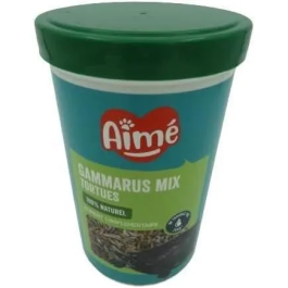 Aime Aliment principal crevettes gammarus pour tortue 1l