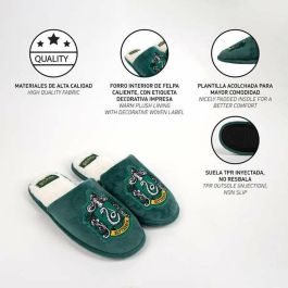Chaussons Harry Potter Slytherin Vert 38-39