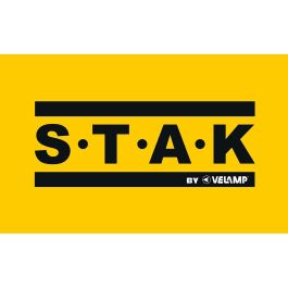 Bandes LED Stak 185 W 15 m Lumière LED 4000 K Noir Transparent