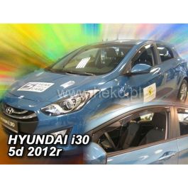 Déflecteur de vent HEKO HO17273 HYUNDAI I30 II HTB/WAGON Frontal 2 Pièces