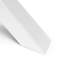 Emuca Jeu de pieds Cross pour table, largeur 695mm, Acier, Peint en blanc