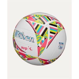 Ballon de Volley de Plage Wilson Avp Movement Vb New Jaune Blanc Rose TPU